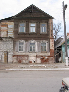 Дом, где в Астрахани жил архиепископ Фаддей  (сейчас ул. Максаковой № 11).
