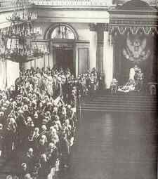 Открытие императором Николаем II Государственной Думы
