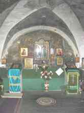 Остатки росписи свода  Кирилловской часовни
