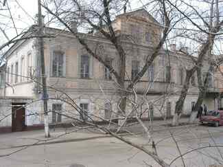 Современный вид здания Астраханского Губчека.