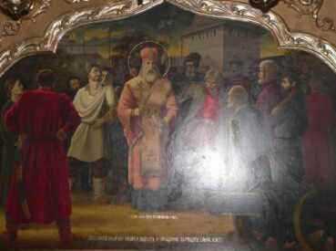 Рака Святителя Иосифа Астраханского в Успенском кафедральном соборе г. Астрахани.