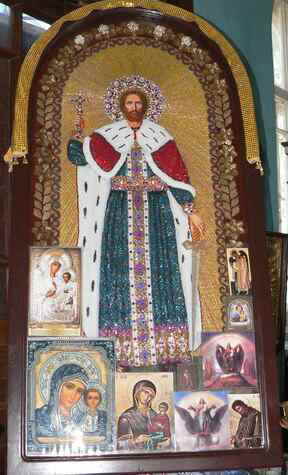 икона в храме во имя Святого Благоверного великого князя Александра Невского