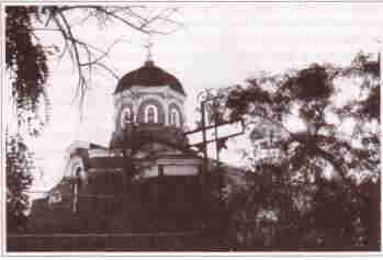 Иоанно-Предтеченская кладбищенская церковь, вид с северо-востока